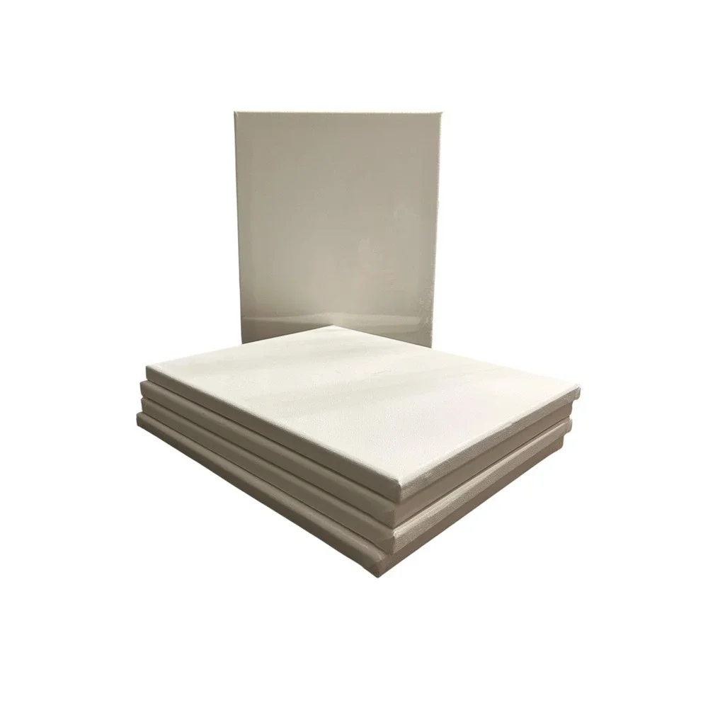 Artist 6pc Stretched Canvas Set 11x14 Blank White Painting Art Supplies
